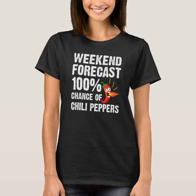 Chili Pepper For Men Women Spicy Habanero Chile T-Shirt (Front)