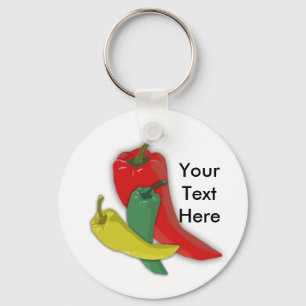 Chili Pepper Group Keychain