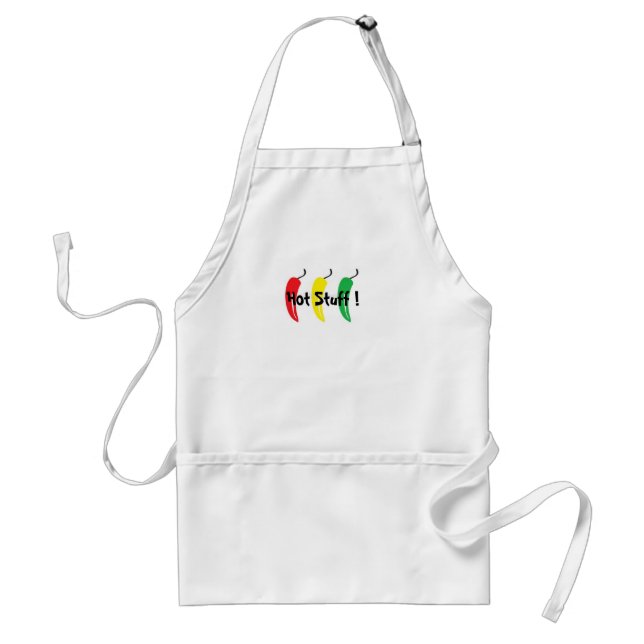 chili pepper, Hot Suff ! - Customized Standard Apron (Front)