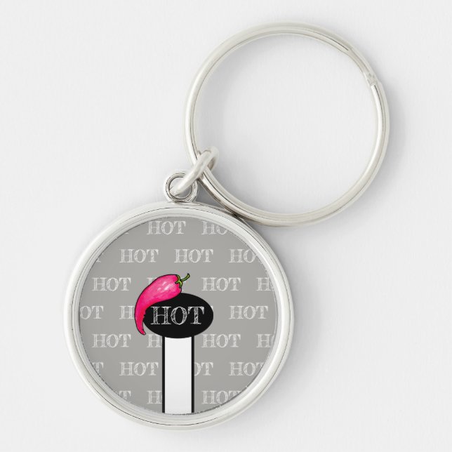 Chili pepper keychain (Front)