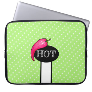 Chili pepper laptop sleeve