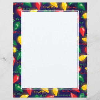 Chili Pepper Letterhead