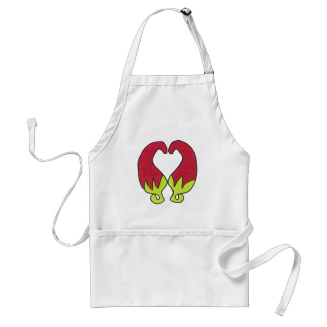 Chili Pepper Love Standard Apron (Front)