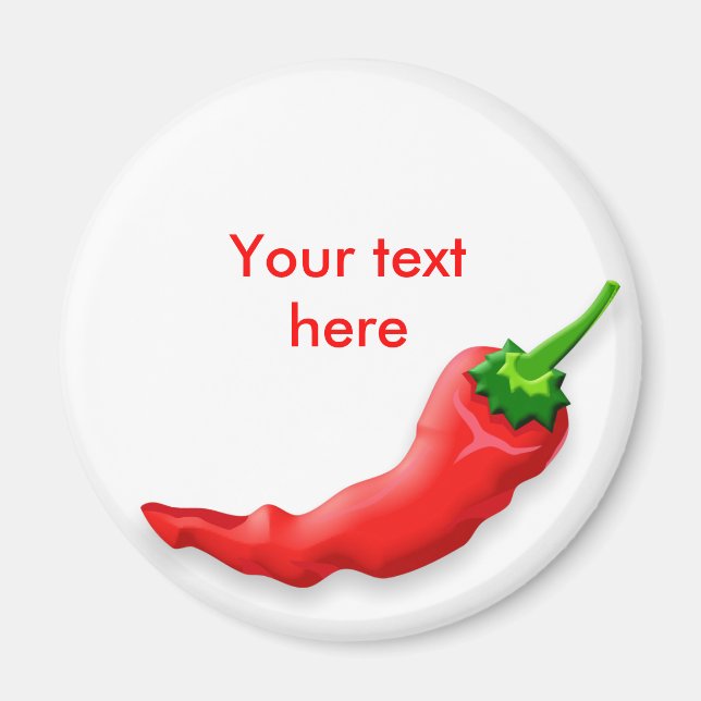Chili pepper magnet (Front)