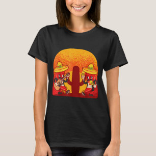 Chili pepper mariachi band red chilis spicy food T-Shirt