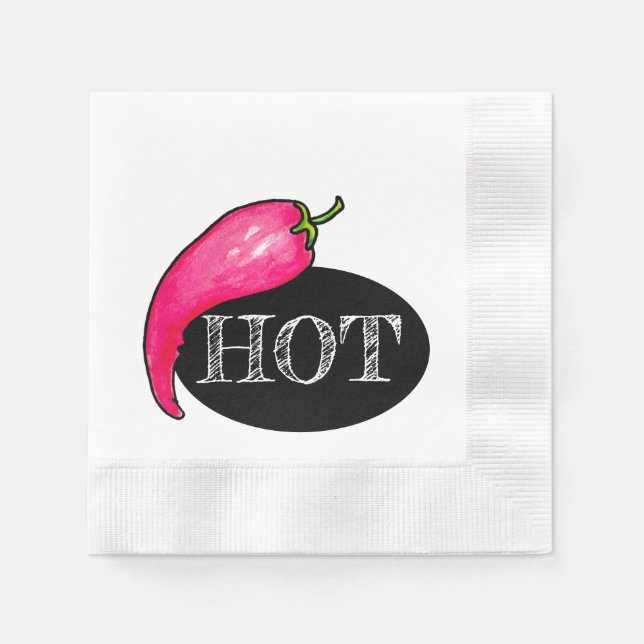 Chili pepper napkin (Front)