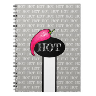 Chili pepper notebook