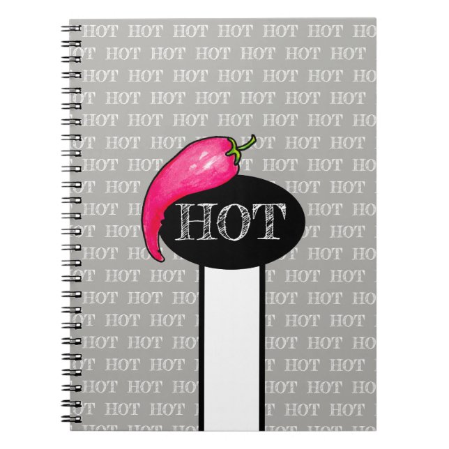 Chili pepper notebook (Front)