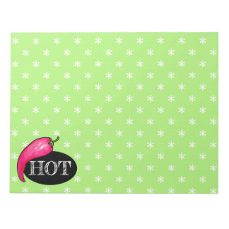 Chili pepper notepad