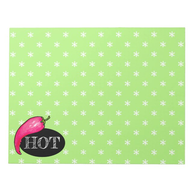 Chili pepper notepad (Front)