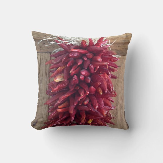 chili pepper pillow (Front)