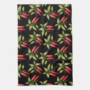Chili Pepper Plante serviette de cuisine
