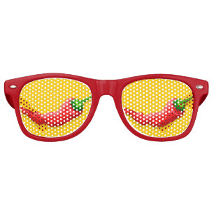 Chili pepper retro sunglasses