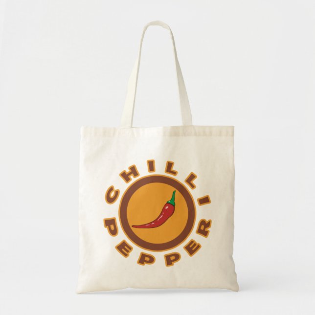 chili pepper. spice tote bag (Front)