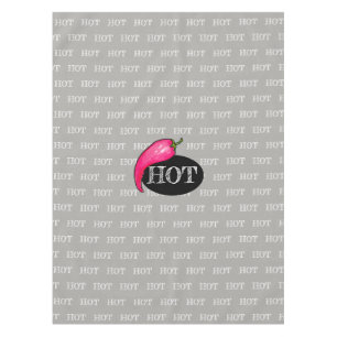 Chili pepper tablecloth