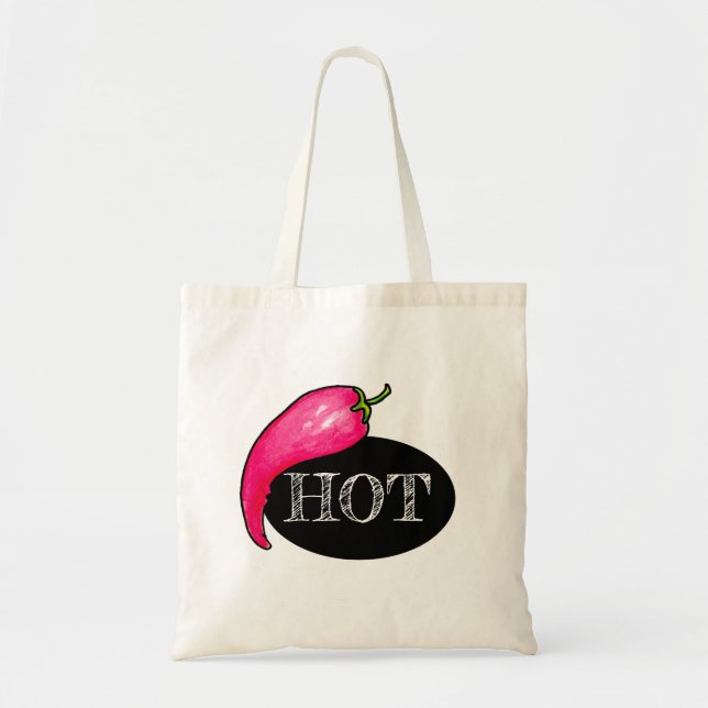 Chili pepper tote bag (Front)