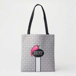 Chili pepper tote bag