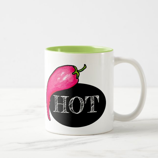 Chili pepper Two-Tone coffee mug (Right)