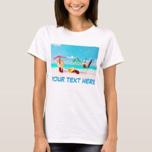 Chili Peppers And Your Text T-Shirt