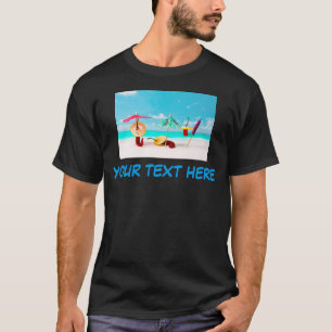 Chili Peppers And Your Text T-Shirt