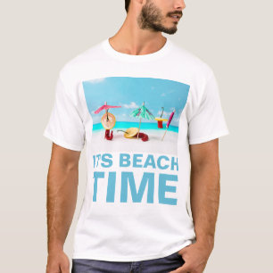 Chili Peppers Beach Time Funny customizable T-Shirt