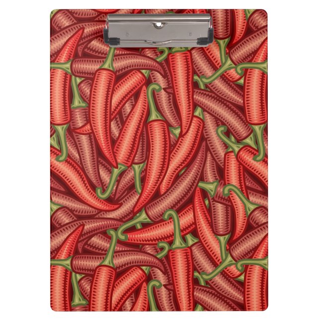 Chili Peppers Clipboard (Front)