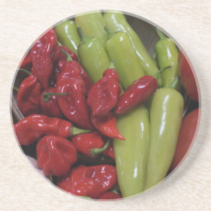 Chili Peppers Coaster