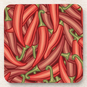 Chili Peppers Coaster