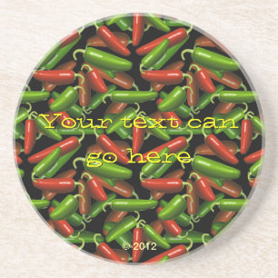 Chili Peppers Coaster