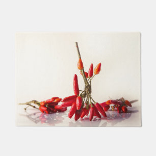 Chili Peppers Doormat