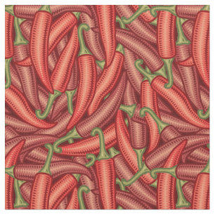 Chili Peppers Fabric