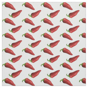 Chili peppers fabric