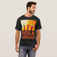 Chili Peppers Hola Amigo Funny dark customizable