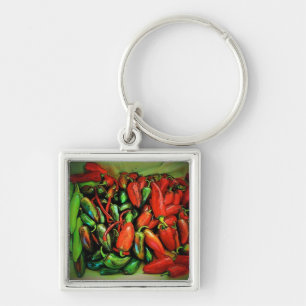 Chili Peppers Keychain