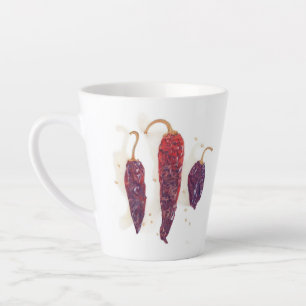 CHILI PEPPERS Latte Mug