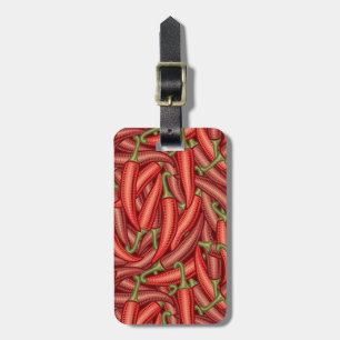 Chili Peppers Luggage Tag