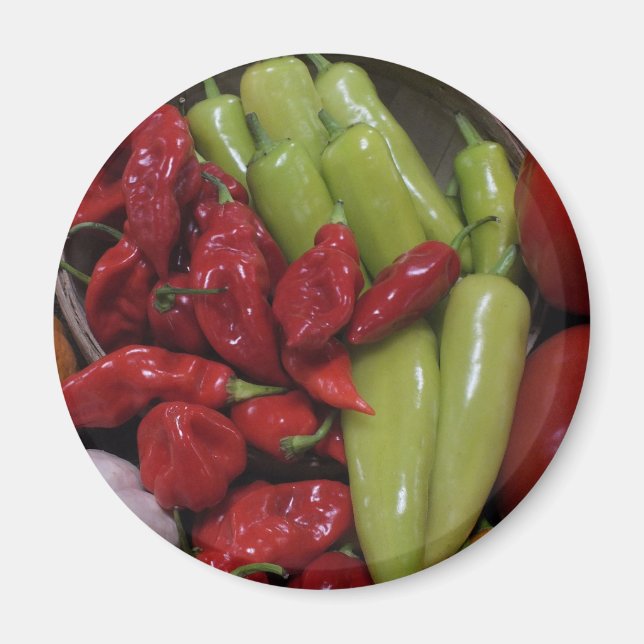 Chili Peppers Magnet (Front)