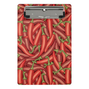 Chili Peppers Mini Clipboard