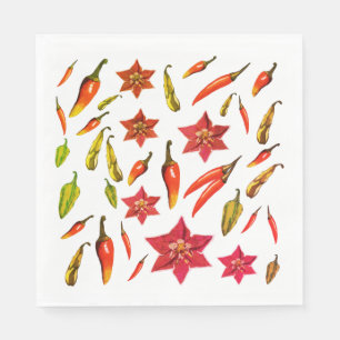 Chili Peppers Napkin