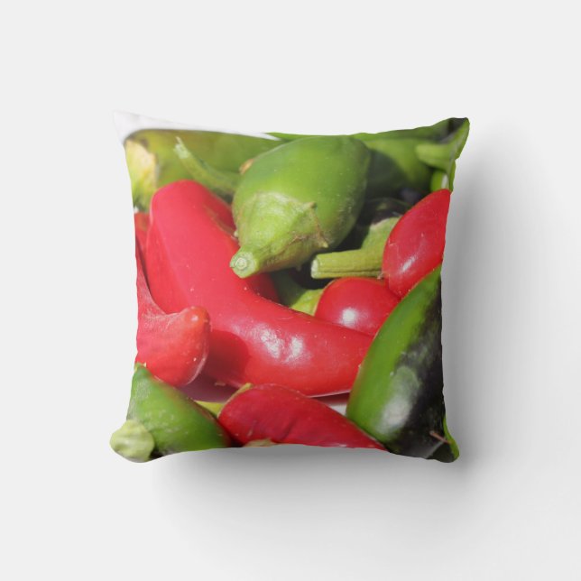 Chili Peppers Pillow (Front)