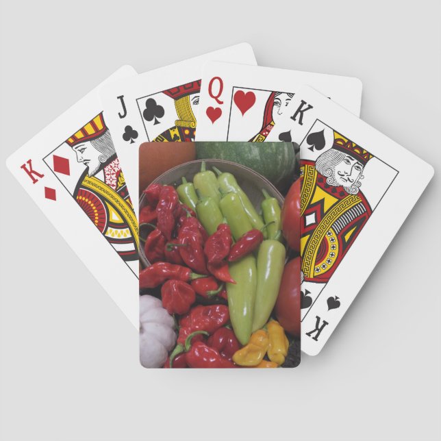 Chili Peppers Playing Cards (Back)