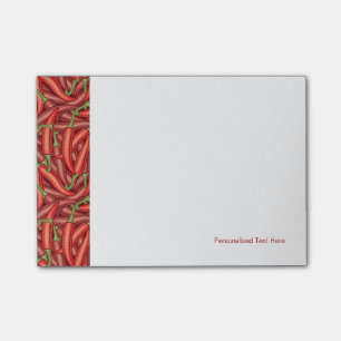 Chili Peppers Post-it Notes