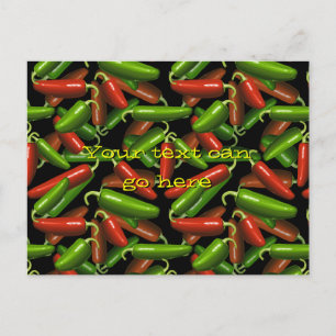 Chili Peppers Postcard