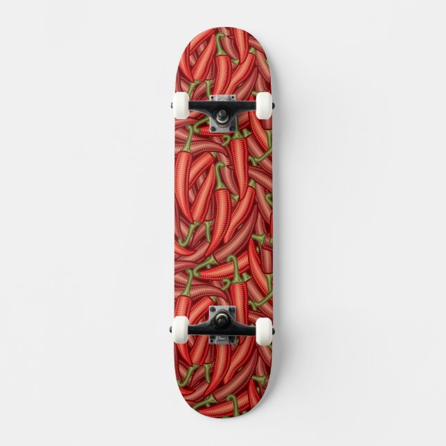 Chili Peppers Skateboard (Front)