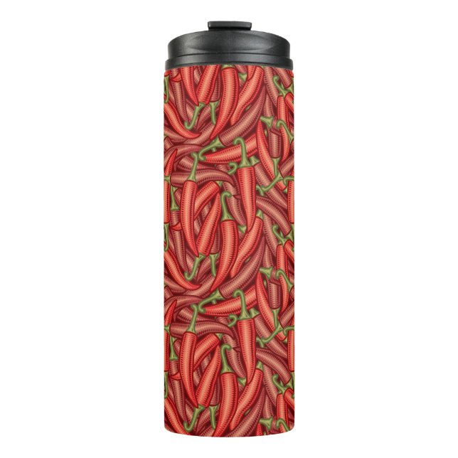 Chili Peppers Thermal Tumbler (Front)