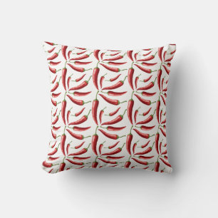 Chili Peppers throw pillows