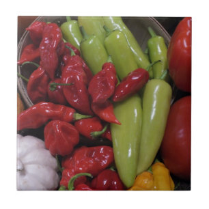Chili Peppers Tile