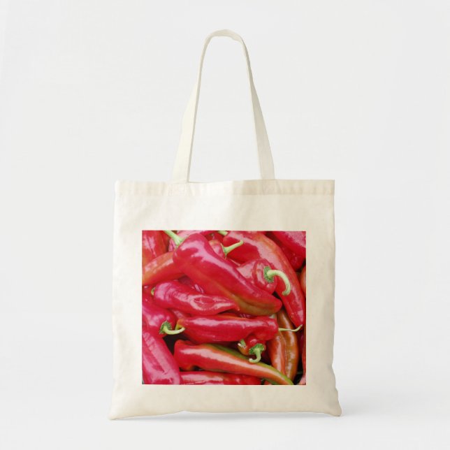 Chili Peppers Tote Bag (Front)