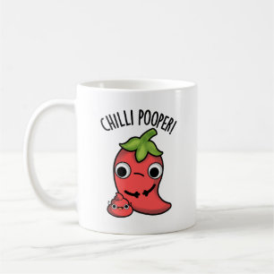 Chili Pooper Funny Pepper Pun Coffee Mug
