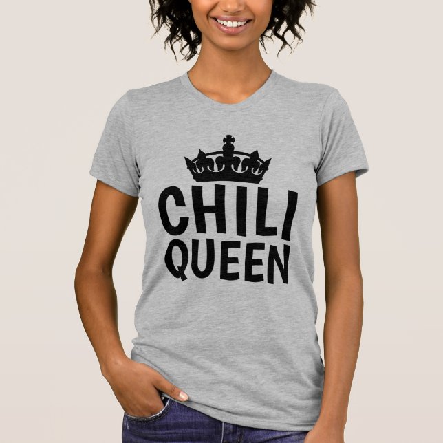 CHILI QUEEN T-shirts (Front)